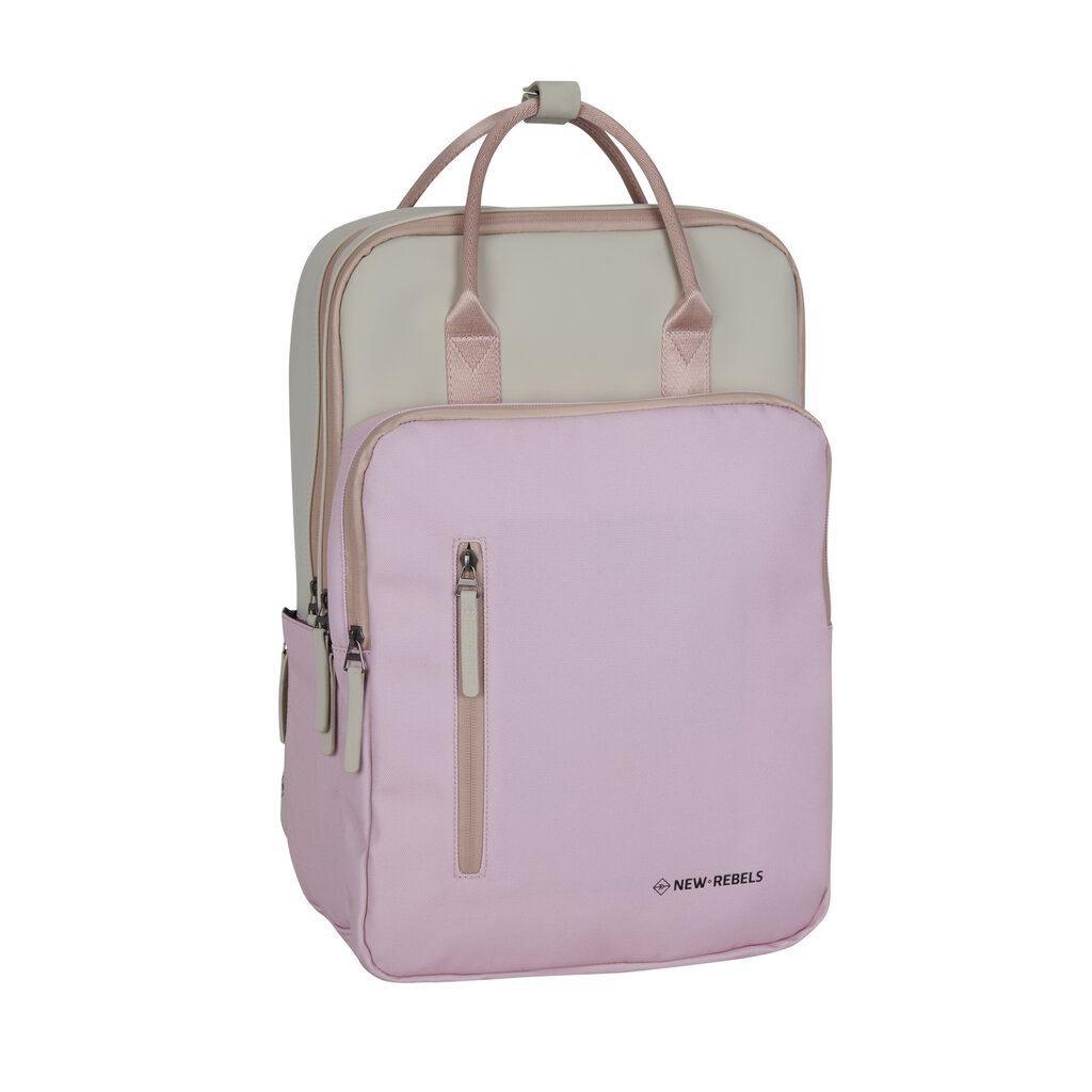 New Rebels New Rebels Ceres Milwaukee Pink 16L Backpack Water Repellent Laptop 15.6"