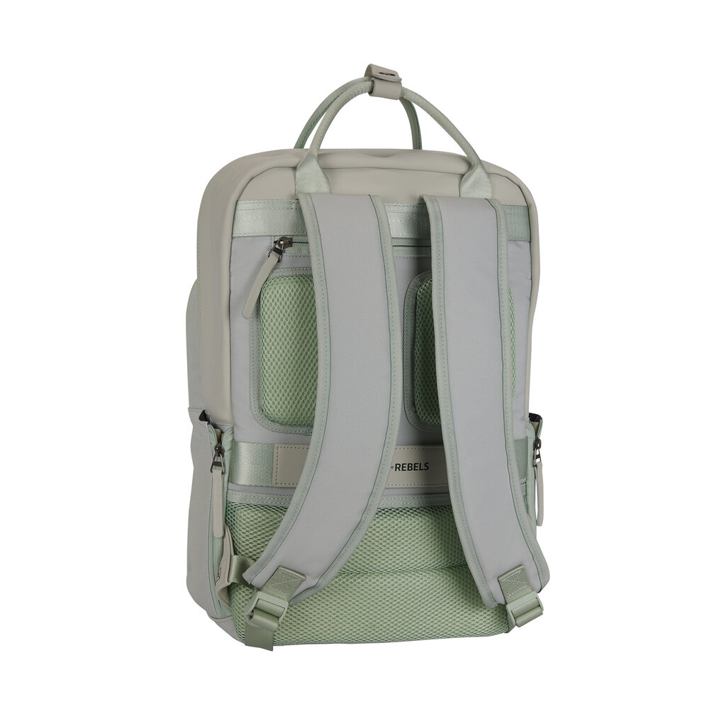 New Rebels New Rebels Ceres Milwaukee Lime 18L Rucksack Wasserabweisend Laptop 15.6"