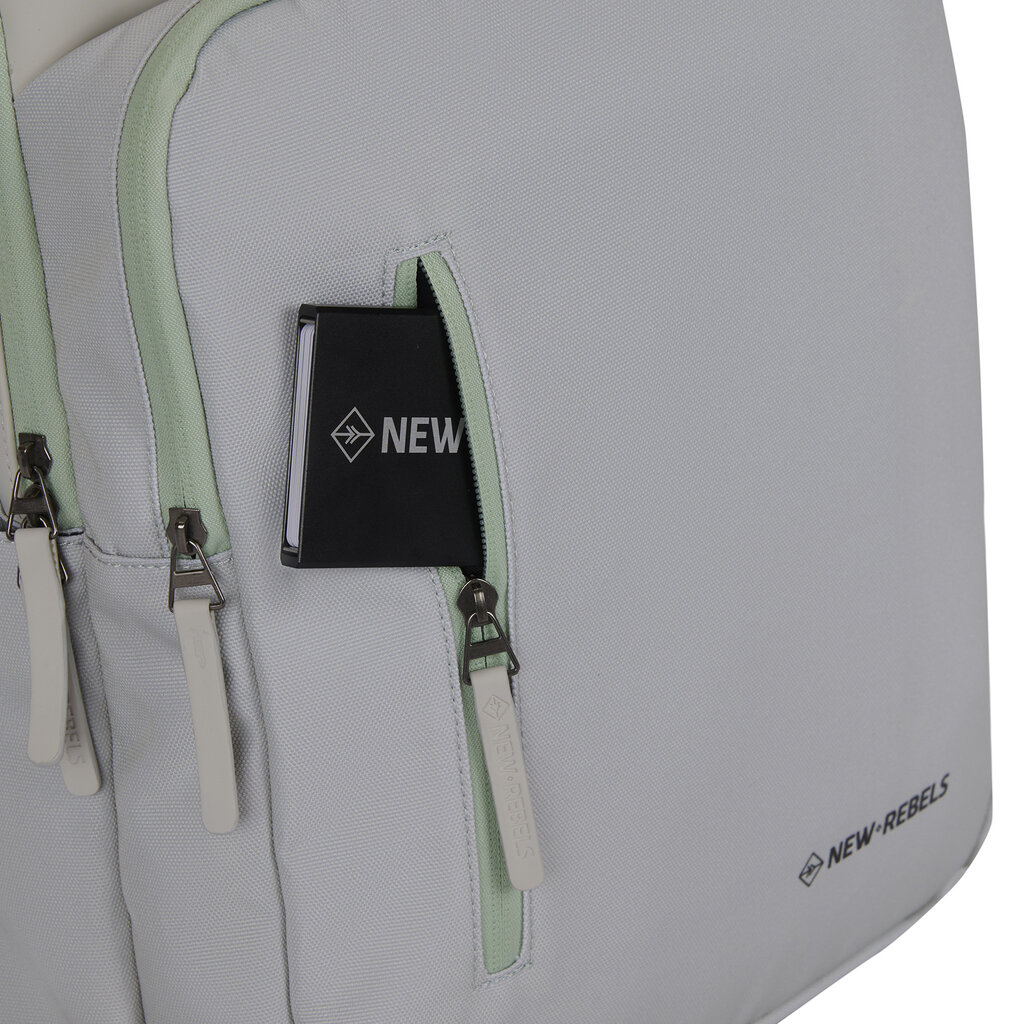 New Rebels New Rebels Ceres Milwaukee Lime 18L Rucksack Wasserabweisend Laptop 15.6"