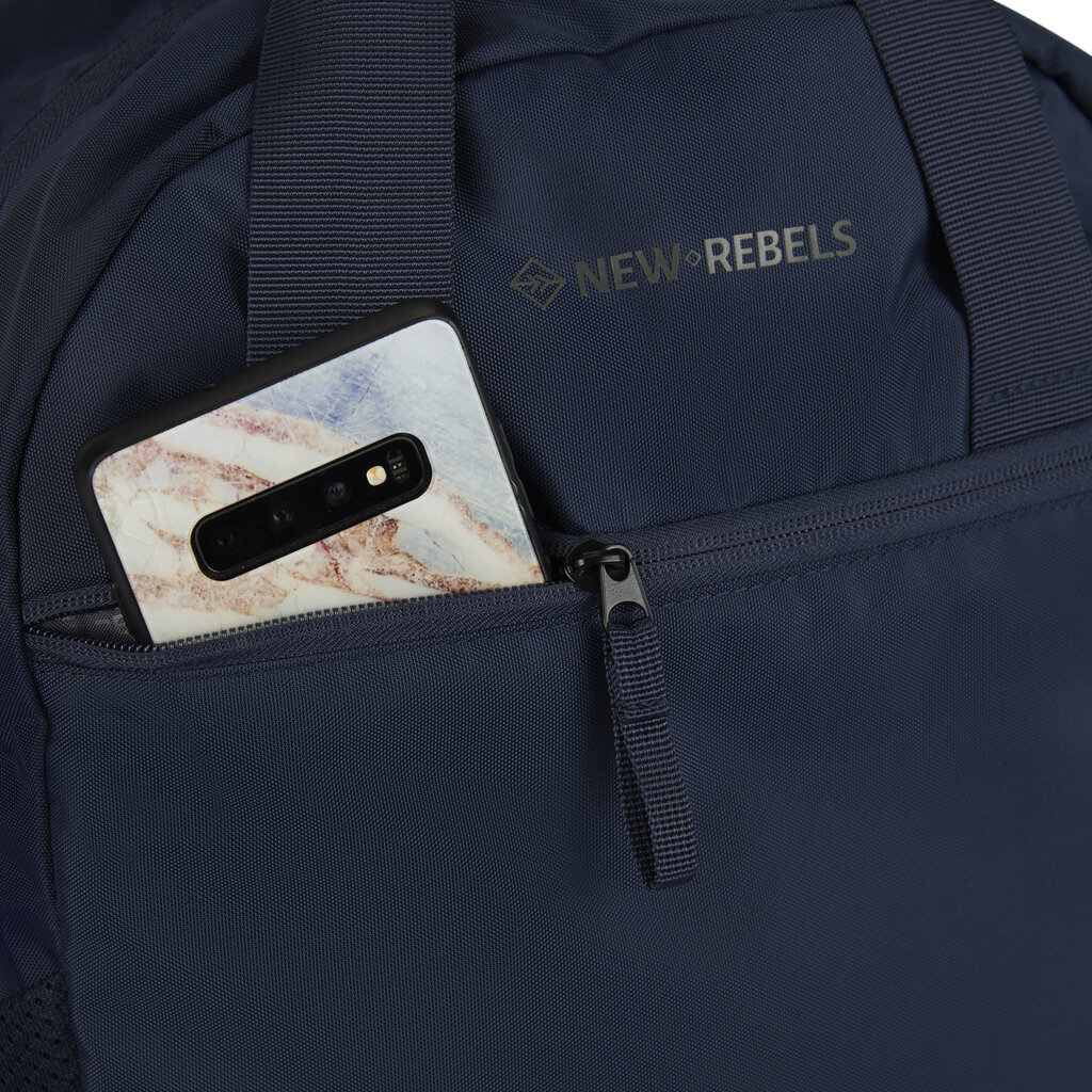 New Rebels Alvaro Doral Navy 15L Backpack Water Repellent Laptop 14"