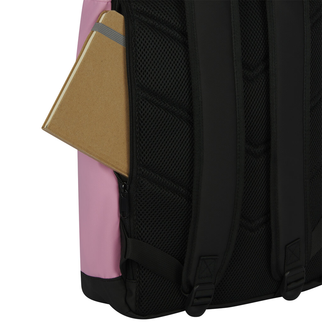 New Rebels New Rebels Taunton Arcadia Pink 18L Rolltop Backpack Water Repellent Laptop 15.6"