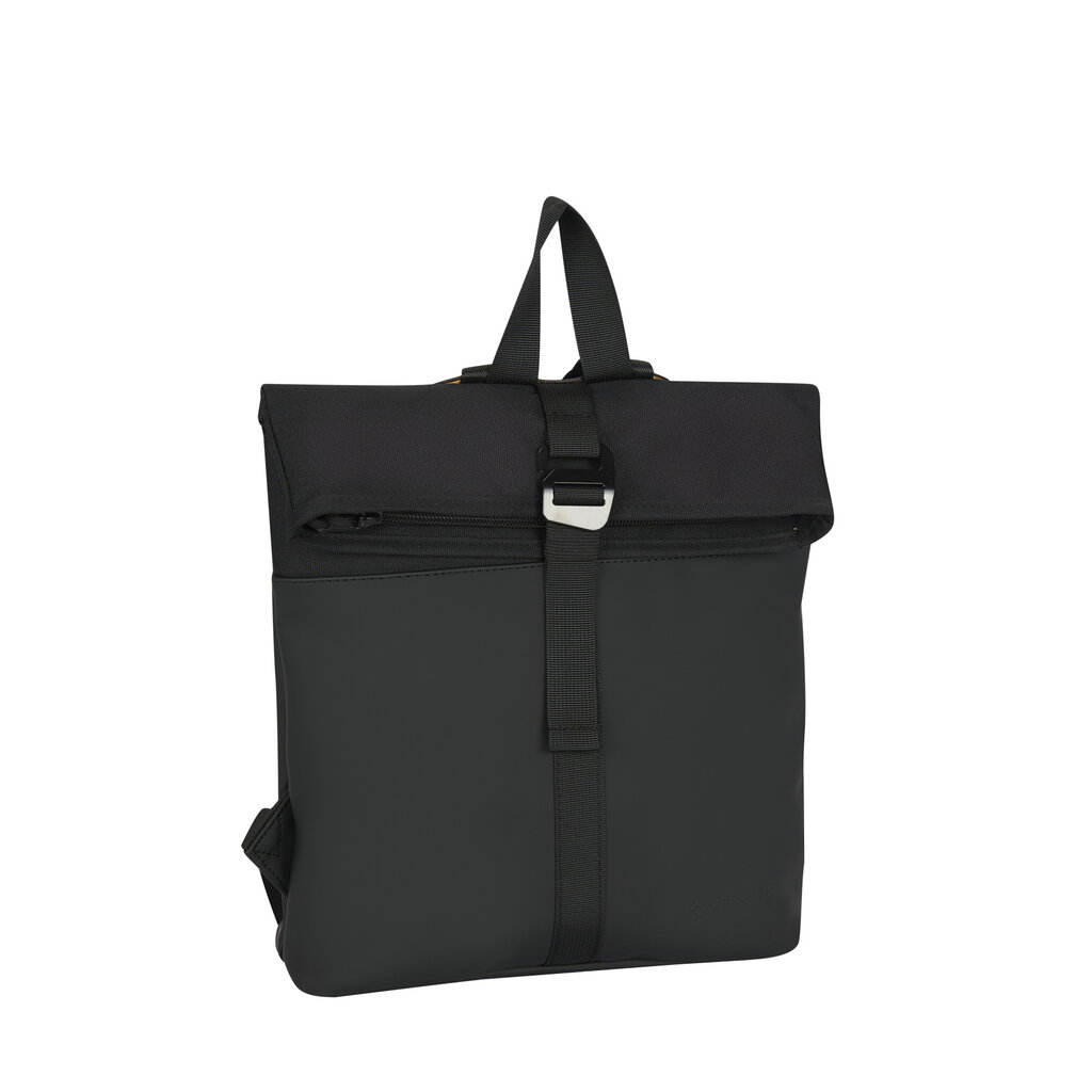 New Rebels New Rebels Bruce Los Angeles Schwarz 7L Rolltop Rucksack Wasserabweisend