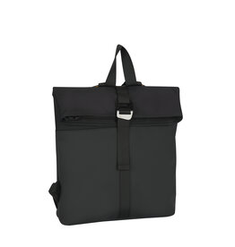 New Rebels New Rebels Bruce Los Angeles Zwart 7L Rolltop Rugzak Waterafstotend