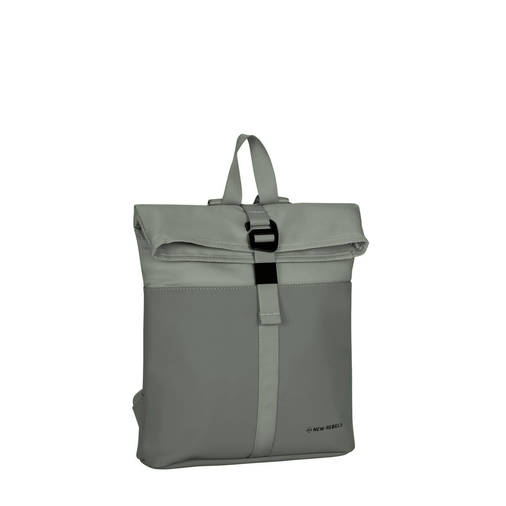New Rebels New Rebels Bruce Los Angeles Antraciet 7L Rolltop Rugzak Waterafstotend