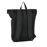 New Rebels New Rebels Bruce New York Schwarz 21L Rolltop Rucksack Wasserabweisend Laptop 15.6"