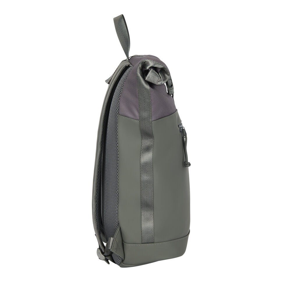 New Rebels New Rebels Bruce New York Anthrazit 21L Rolltop Rucksack Wasserabweisend Laptop 15.6"