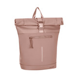 New Rebels New Rebels Bruce New York Oudroze 21L Rolltop Rugzak Waterafstotend Laptop 15.6"