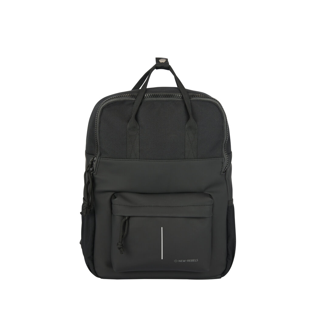 New Rebels New Rebels Bruce Chicago Schwarz 17L Rucksack Wasserabweisend Laptop 14"
