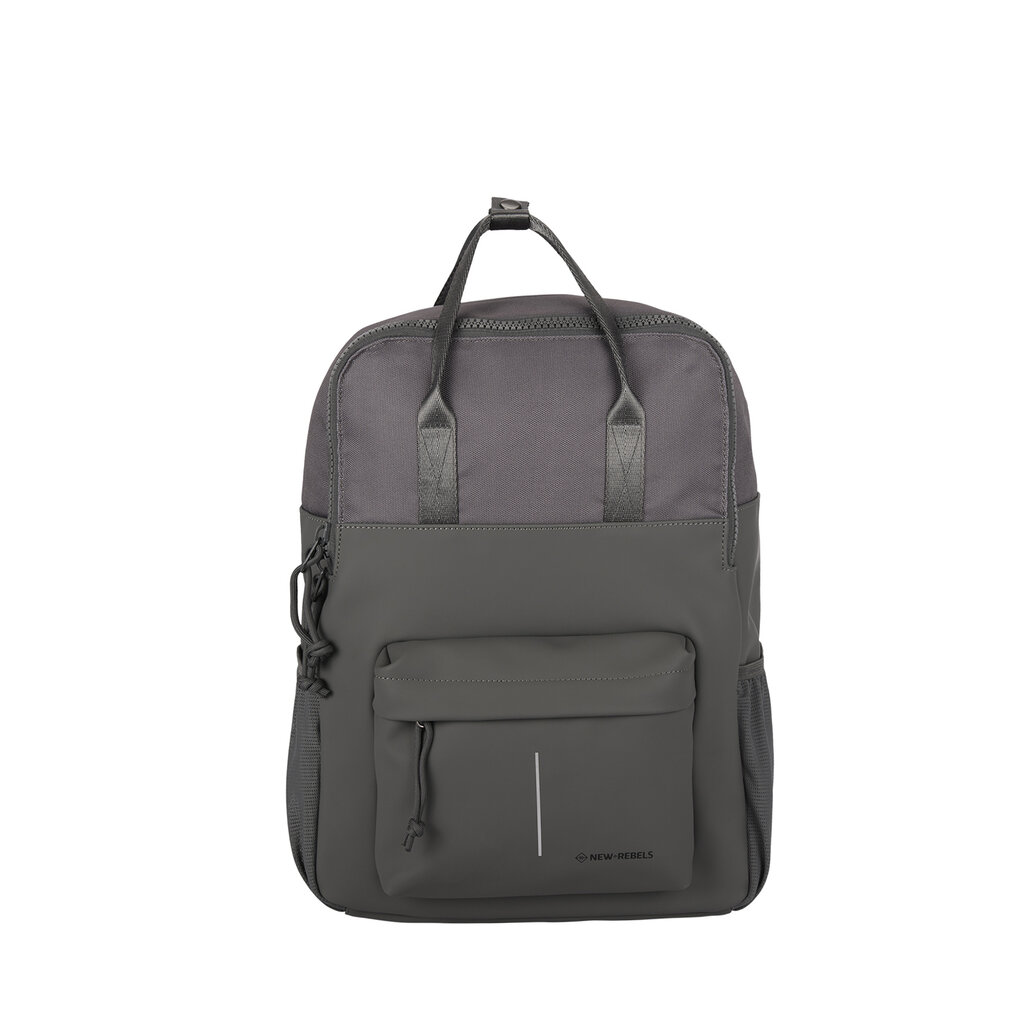 New Rebels New Rebels Bruce Chicago Anthrazit 17L Rucksack Wasserabweisend Laptop 14"