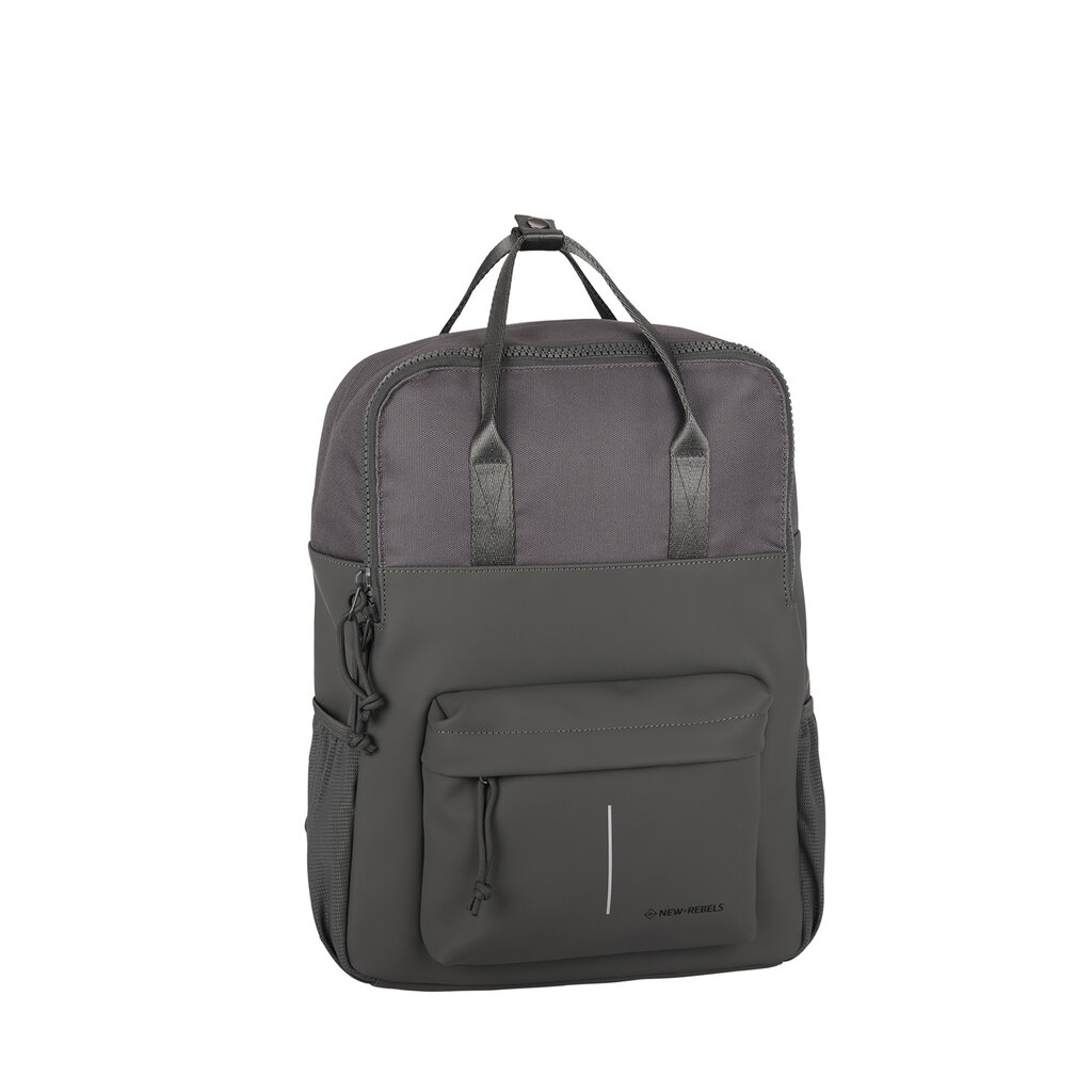 New Rebels New Rebels Bruce Chicago Anthracite 17L Backpack Water Repellent Laptop 14"