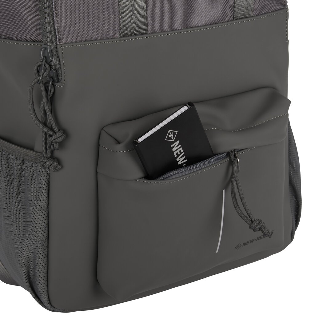 New Rebels New Rebels Bruce Chicago Anthrazit 17L Rucksack Wasserabweisend Laptop 14"