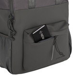New Rebels New Rebels Bruce Chicago Antraciet  17L Rugzak Waterafstotend Laptop 14"