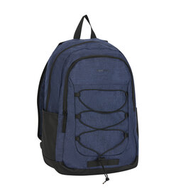 New Rebels New Rebels Barto Waltham Navy Blauw 25L Rugzak Waterafstotend Laptop 15.6"