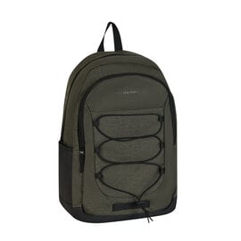 New Rebels Barto Waltham Dark Green 25L Backpack Water Repellent Laptop 15.6"
