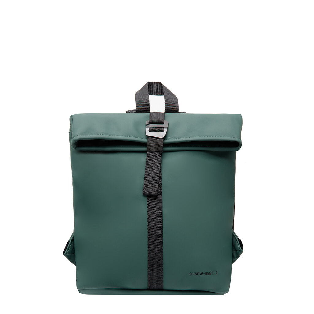 New Rebels New Rebels Mart Los Angeles Donkergroen 7L Rolltop Rugzak Waterafstotend