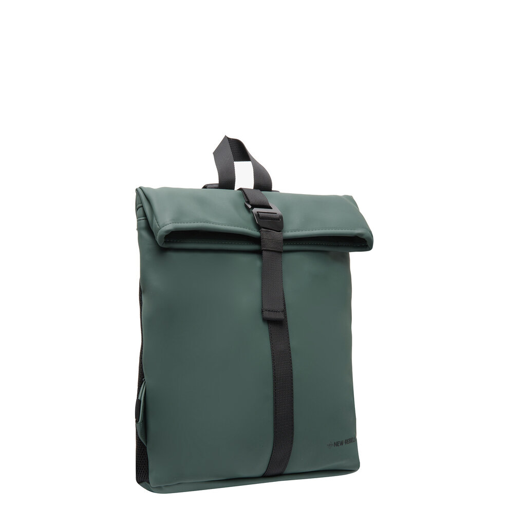 New Rebels New Rebels Mart Los Angeles Donkergroen 7L Rolltop Rugzak Waterafstotend