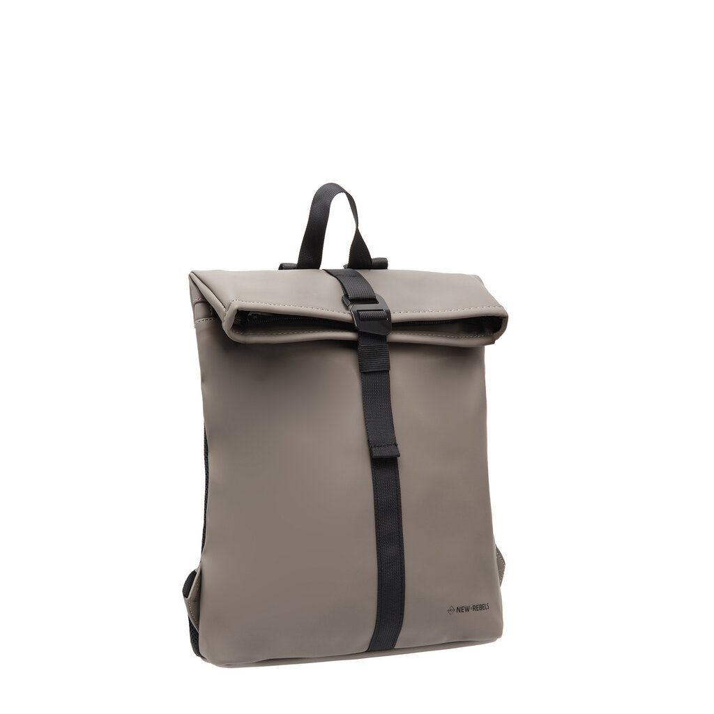 New Rebels New Rebels Mart Los Angeles Taupe 7L Rolltop Rucksack Wasserabweisend