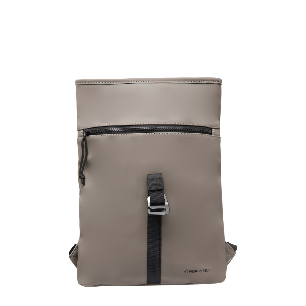 New Rebels New Rebels Mart Los Angeles Taupe 7L Rolltop Rucksack Wasserabweisend
