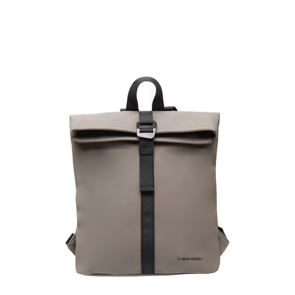 New Rebels New Rebels Mart Los Angeles Taupe 7L Rolltop Rucksack Wasserabweisend
