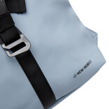 New Rebels New Rebels Mart Los Angeles Soft Blue 7L Rolltop Backpack Water Repellent