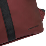 New Rebels ® Mart Rolltop - Mini Rugtas  - Waterafstotend tas  - Small II -  Rugzak - Metallic Burgundy