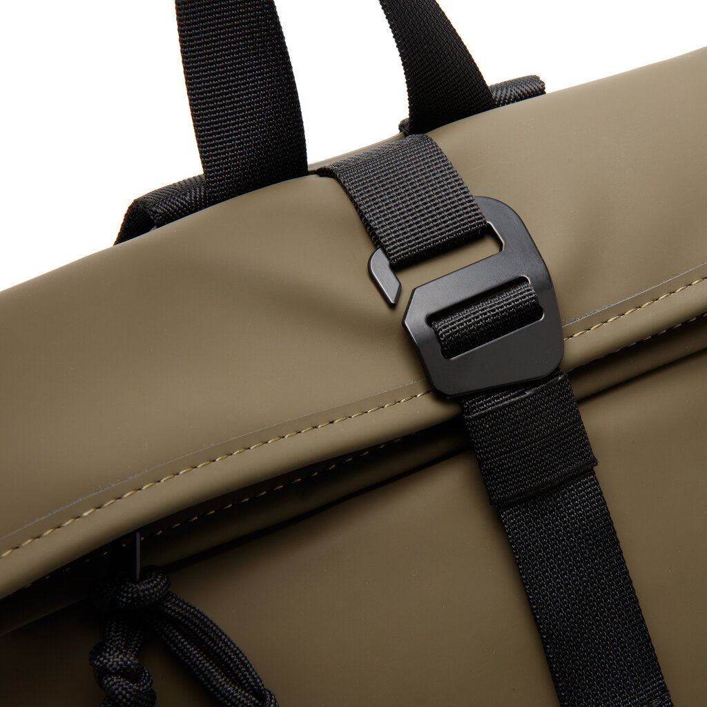 New Rebels New Rebels Mart Los Angeles Olive Green 7L Rolltop Backpack Water Repellent