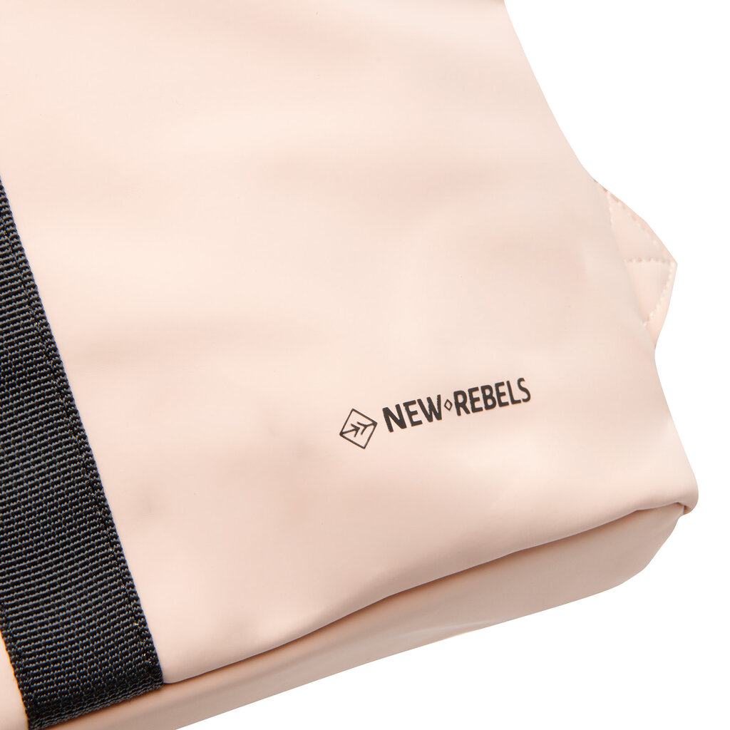 New Rebels ® Mart - Rolltop - Rugzak - Waterafstotend - Zacht Roze - Small II - Rugtas