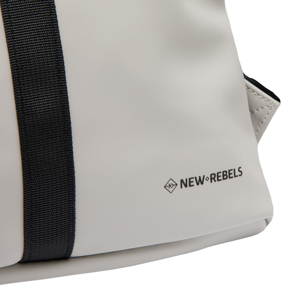 New Rebels Mart Los Angeles Light Gray 7L Rolltop Backpack Water Repellent