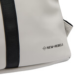 New Rebels ® Mart - Rolltop - Rucksack - Wasserabweisend - Hellgrau - Small II - 27X8X33Cm