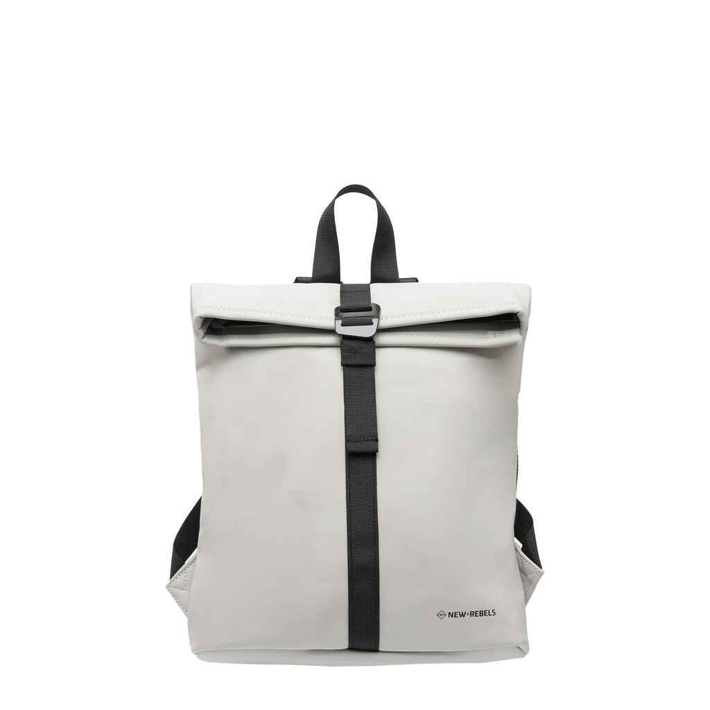 New Rebels New Rebels Mart Los Angeles Light Gray 7L Rolltop Backpack Water Repellent