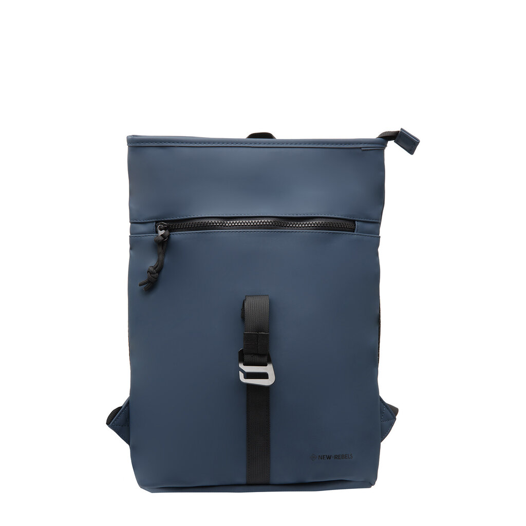 New-Rebels® Mart - Roll-Top - Backpack - Navy Blue - Small II ...