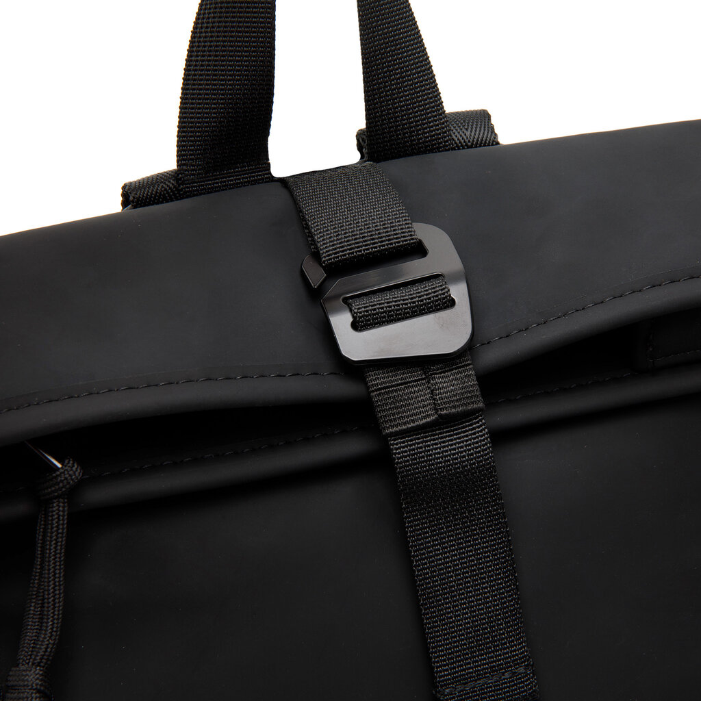 New Rebels New Rebels Mart Los Angeles Schwarz 7L Rolltop Rucksack Wasserabweisend