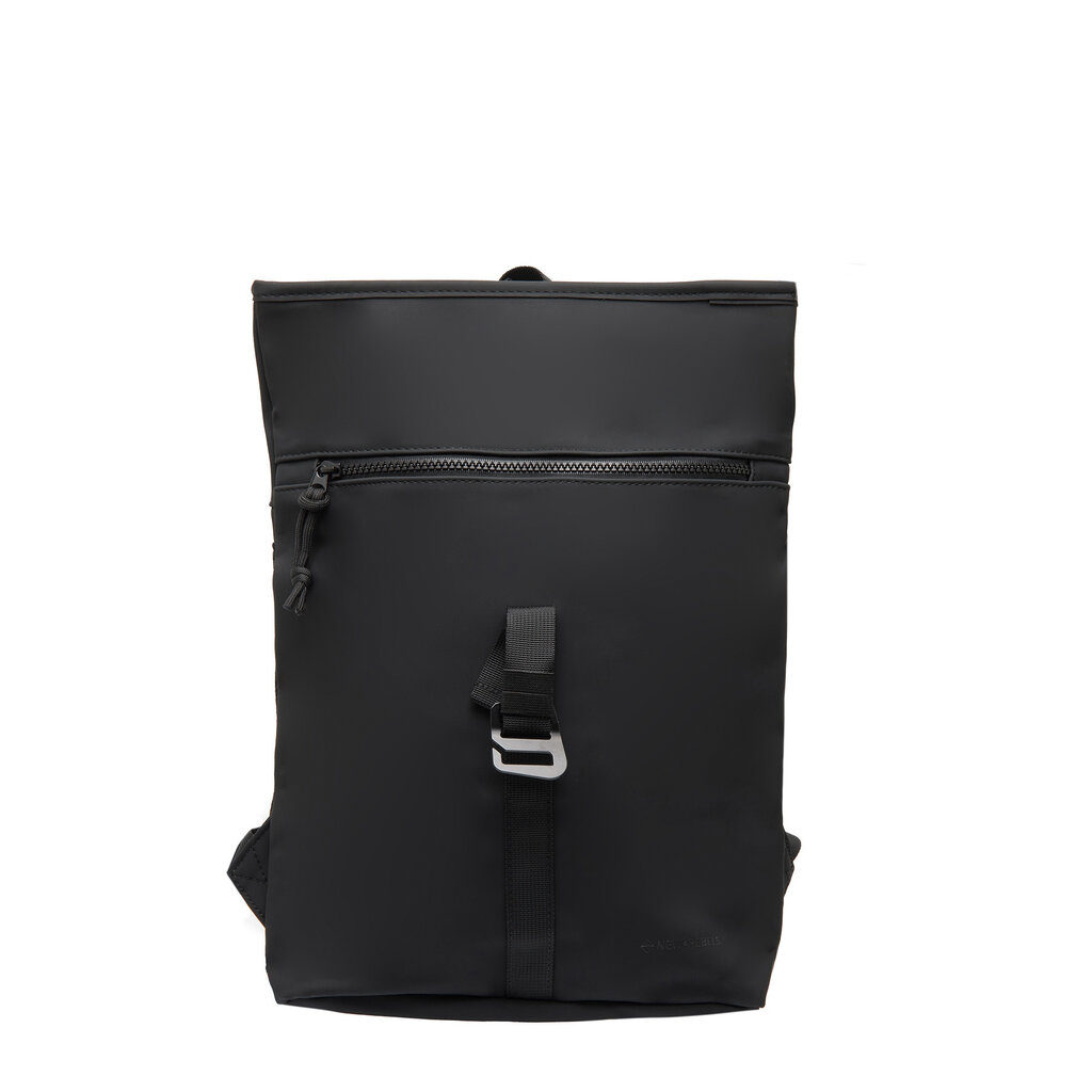 New Rebels New Rebels Mart Los Angeles Schwarz 7L Rolltop Rucksack Wasserabweisend