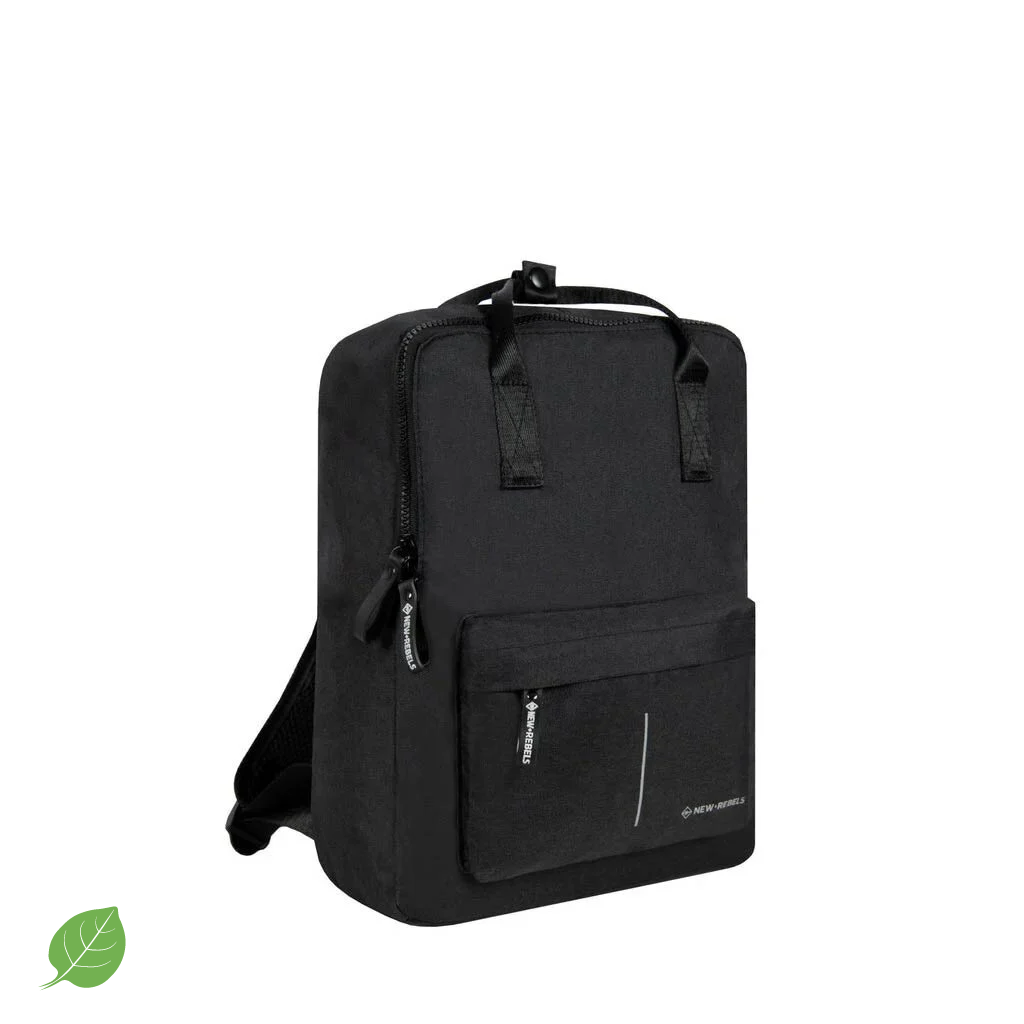 New Rebels Boyan Chicago Black 9L Backpack Recycled Nylon