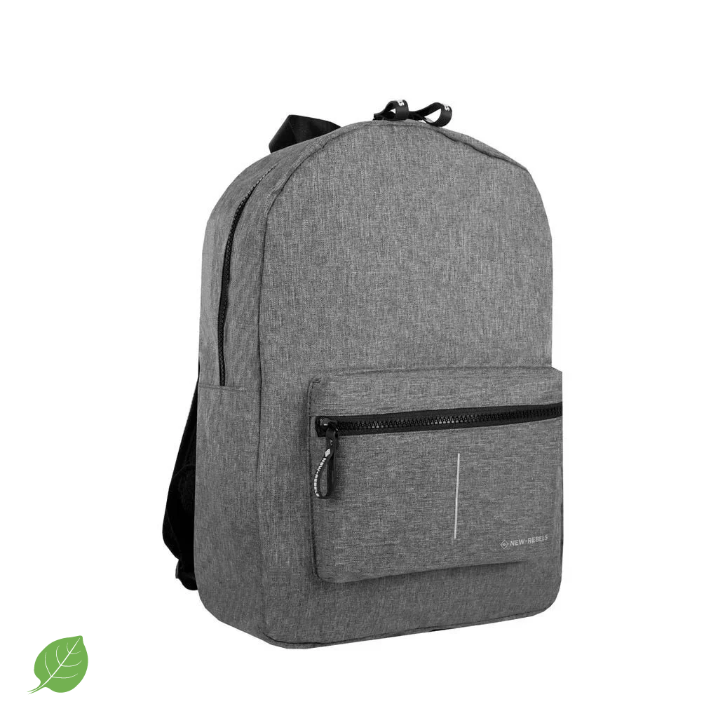New Rebels New Rebels Boyan New Orleans Grau 17L Rucksack Recyceltes Nylon