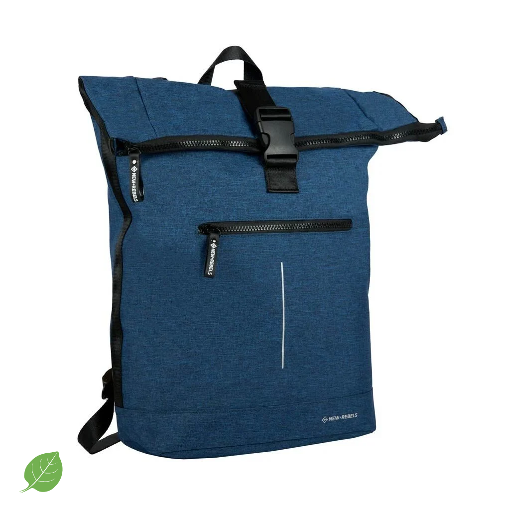 New Rebels New Rebels Boyan  New York Navy 19L Rolltop Rugzak Gerecycled Nylon
