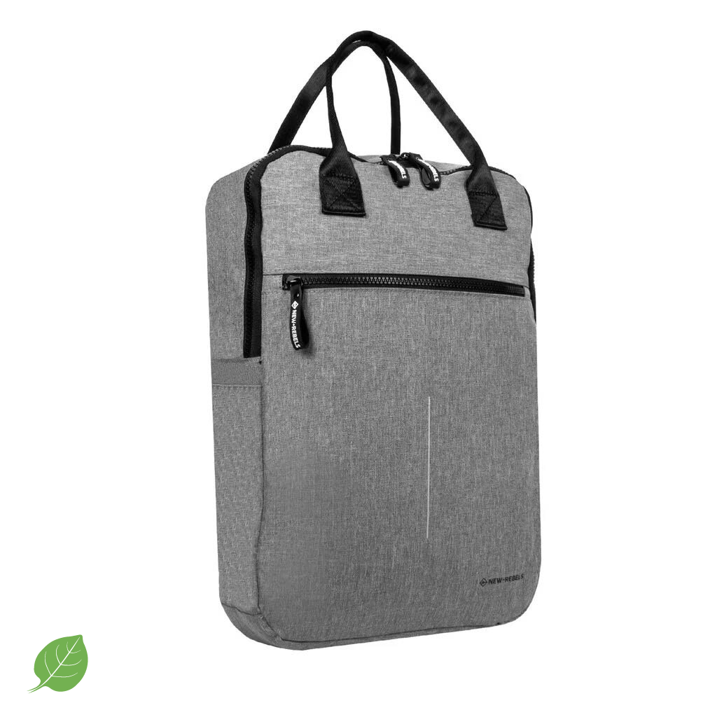 New Rebels New Rebels Boyan Portland Grijs 10L Rugzak Gerecycled Nylon
