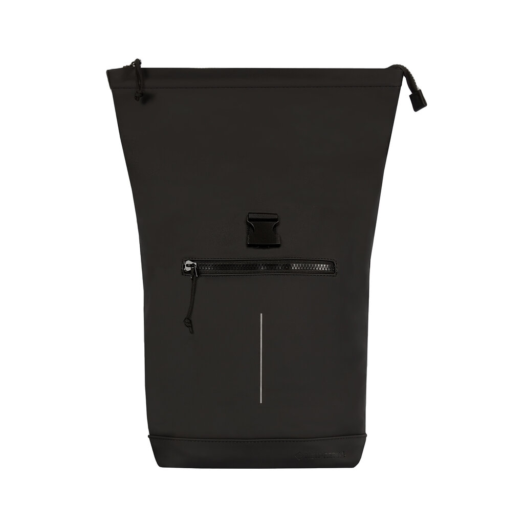 New Rebels Mart New York Black 19L Backpack Rolltop Water Repellent Laptop 15.6