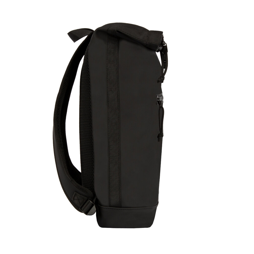 New Rebels New Rebels Mart New York Zwart 21L Rugzak Rolltop Waterafstotend Laptop 15.6"