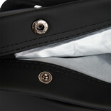 New Rebels New Rebels Omar Montgomery Zwart 15L Rolltop Rugzak Waterafstotend Laptop 15.6"