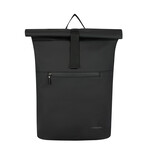 New Rebels New Rebels Omar Montgomery Schwarz 15L Rolltop Rucksack Wasserabweisend Laptop 15.6"