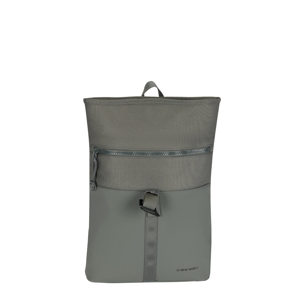 New Rebels New Rebels Bruce Los Angeles Anthracite 7L Rolltop Backpack Water Repellent