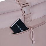 New Rebels New Rebels Bruce New York Altrosa 21L Rolltop Rucksack Wasserabweisend Laptop 15.6"