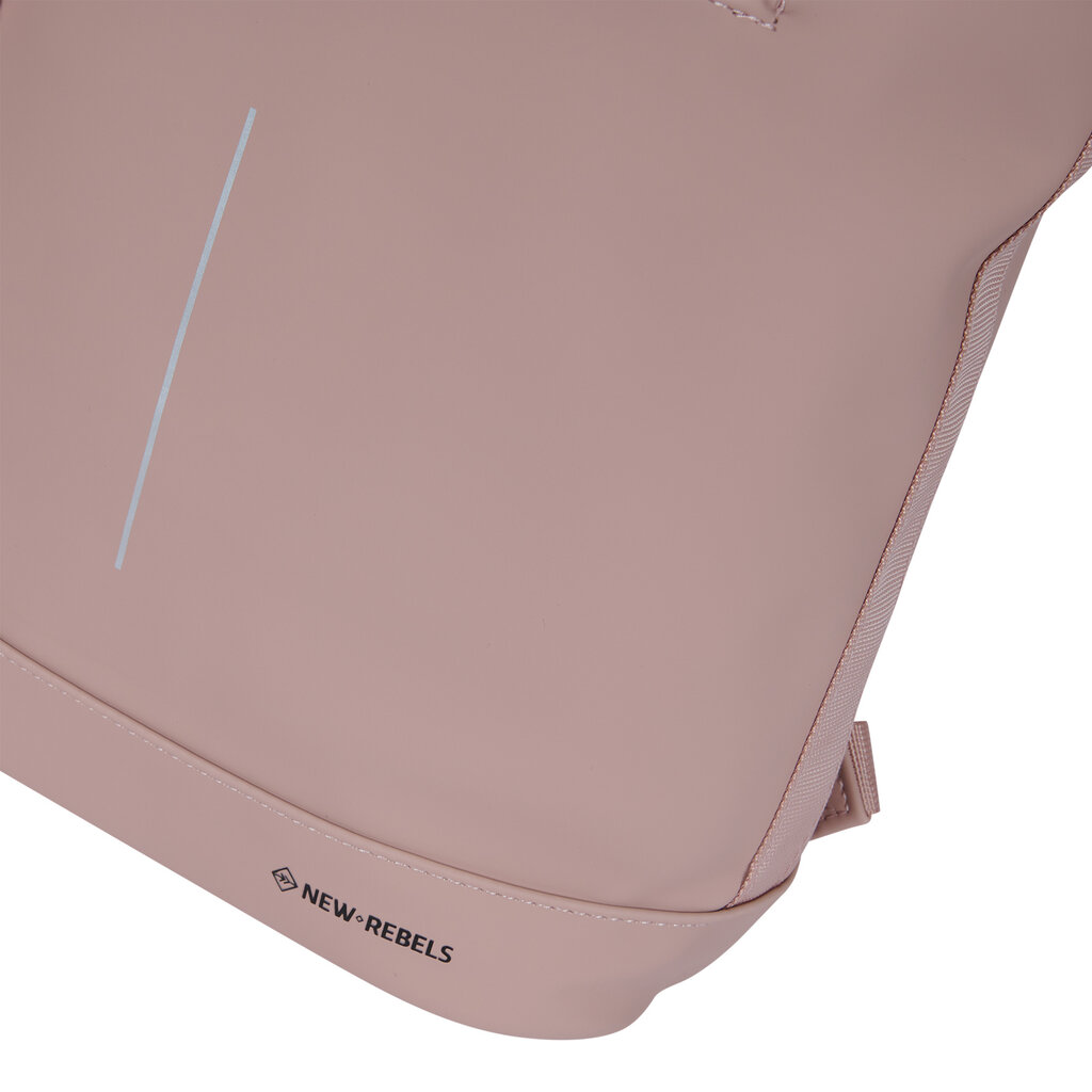 New Rebels New Rebels Bruce New York Altrosa 21L Rolltop Rucksack Wasserabweisend Laptop 15.6"