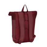 New Rebels New Rebels Bruce New York Burgundy 21L Rolltop Rugzak Waterafstotend Laptop 15.6"