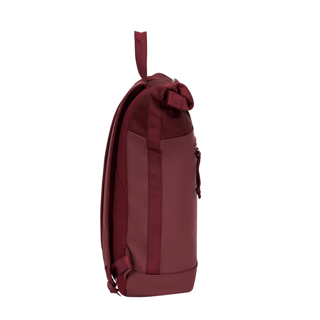 New Rebels New Rebels Bruce New York Burgundy 21L Rolltop Rugzak Waterafstotend Laptop 15.6"