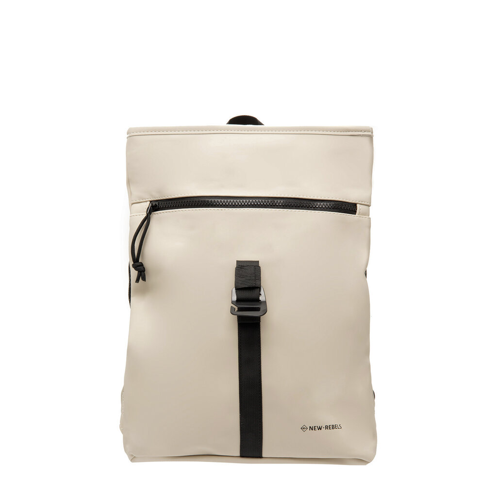 New Rebels ® Mart - Rolltop - Rugzak - Waterafstotend - Beige - Small II - Rugtas