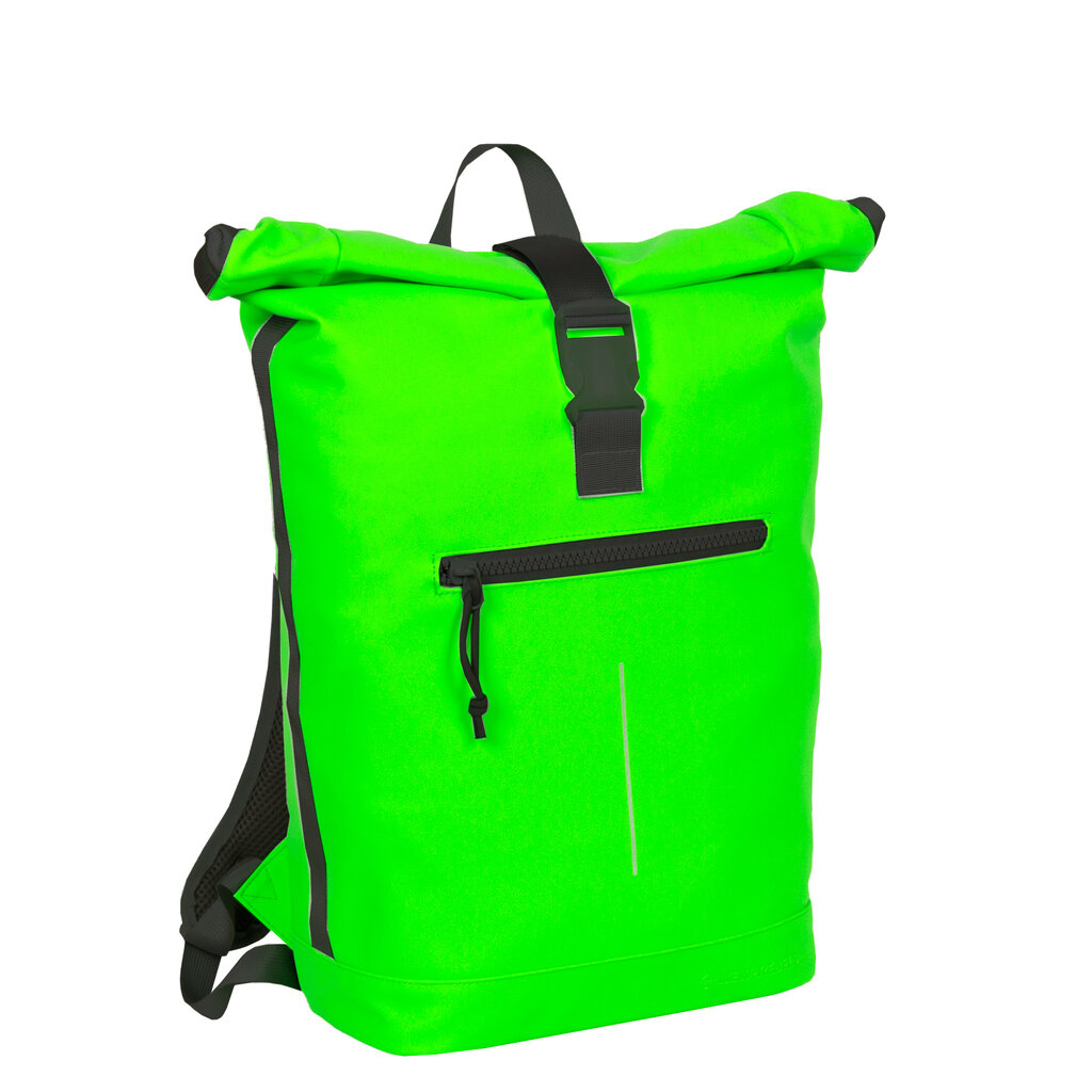 New Rebels Mart New York Neon Green19L Backpack Rolltop Water Repellent Laptop 15.6