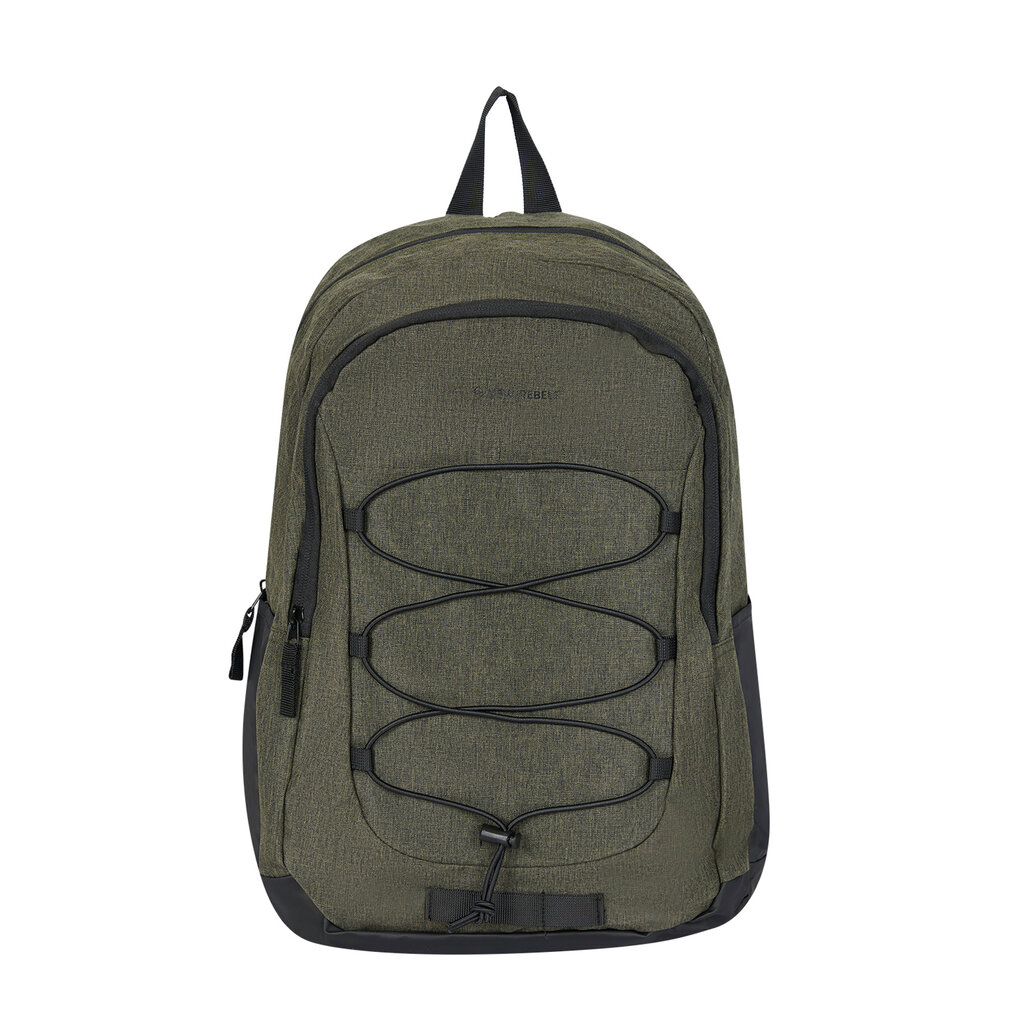 New Rebels New Rebels Barto Waltham Dark Green 25L Backpack Water Repellent Laptop 15.6"