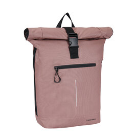 New Rebels Hugo New York 17L Waterproof Rolltop Backpack Old Pink
